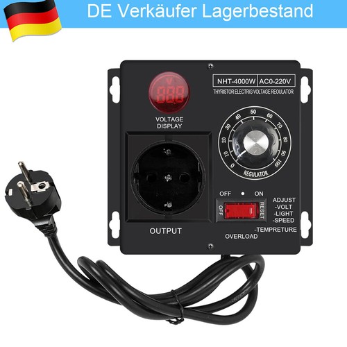 Drehzahlregler wechselstrom - drehzahlregler,
