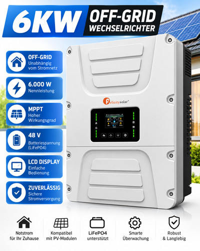 Wechselrichter 6kw 6000w 48v - 6kw,