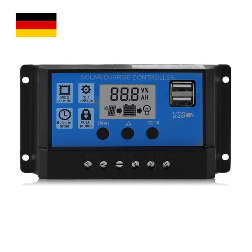 Solar laderegler 30a - laderegler, 100a