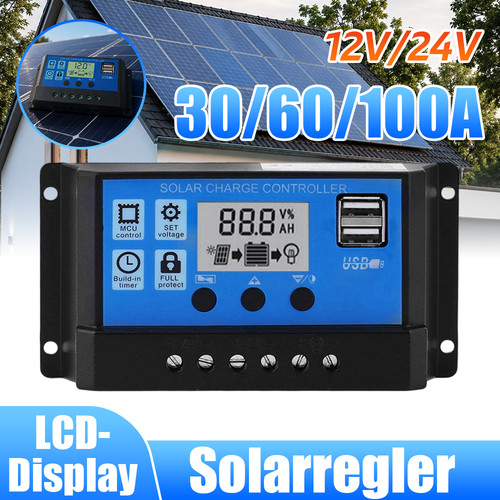 Solar laderegler 100a 60a - solar,
